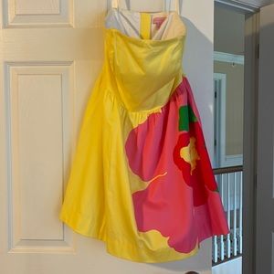 Lily Pulitzer strapless dress